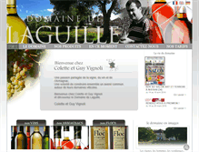 Tablet Screenshot of laguille.com